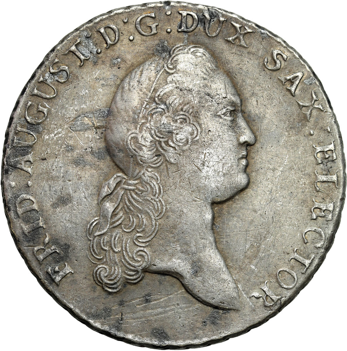 Niemcy, Saksonia. Fryderyk August III (1763–1806). Talar 1776 EDC, Drezno